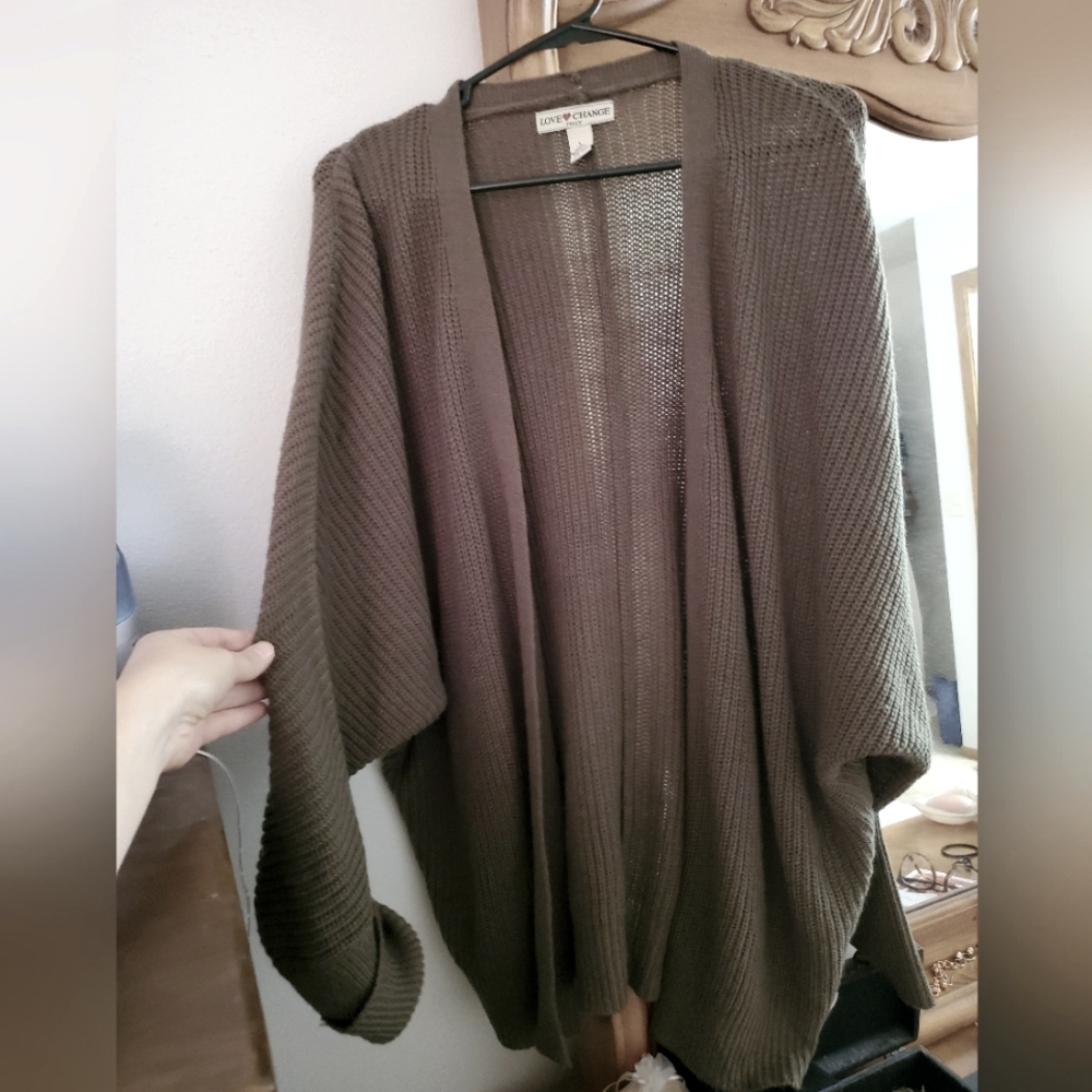 Olive Cardigan